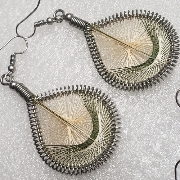 3 PAIR Variety French Hook Earrings - Picture 3 of 7